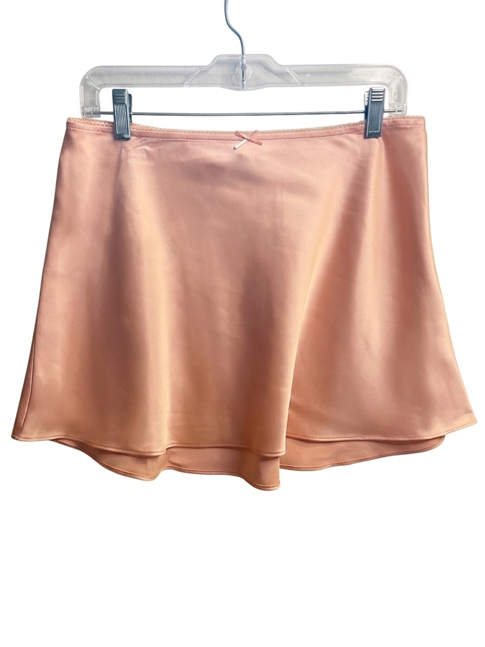 wild fable Peach Satin Slip Skirt